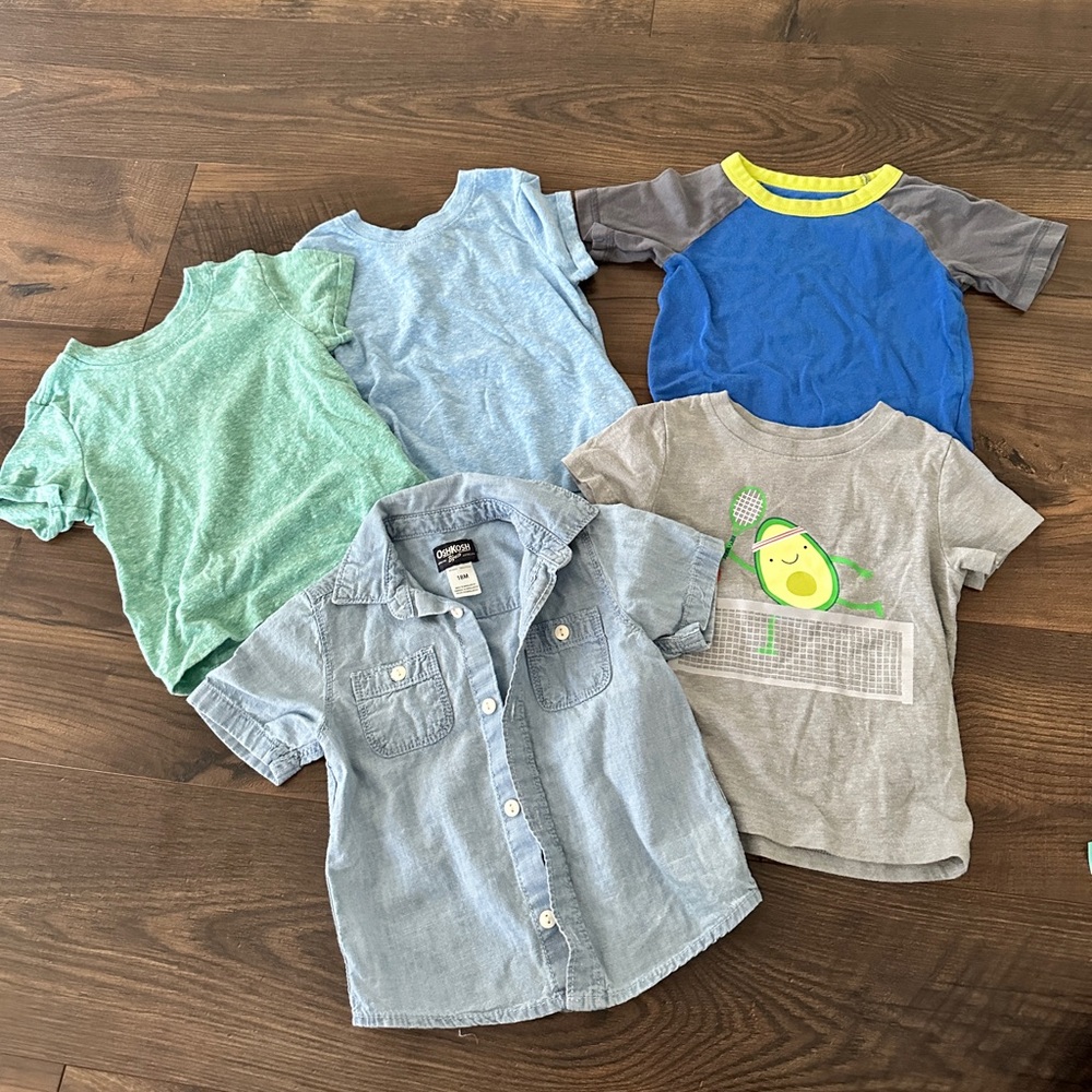 Boys 18 Month Short Sleeve Shirts